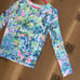 Lilly Pulitzer Girl'S Slim Fit Cotton Pajama Set Size 10 In Excellent Condition