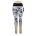 LULULEMON ATHLETICA White Deep Navy Blue If You Are Lucky Crop Leggings - US 12
