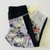 LULULEMON ATHLETICA White Deep Navy Blue If You Are Lucky Crop Leggings - US 12