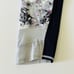 LULULEMON ATHLETICA White Deep Navy Blue If You Are Lucky Crop Leggings - US 12