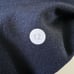 LULULEMON ATHLETICA White Deep Navy Blue If You Are Lucky Crop Leggings - US 12