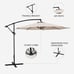10 ft Patio Umbrella Outdoor with 8 Sturdy Ribs