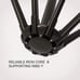 10 ft Patio Umbrella Outdoor with 8 Sturdy Ribs