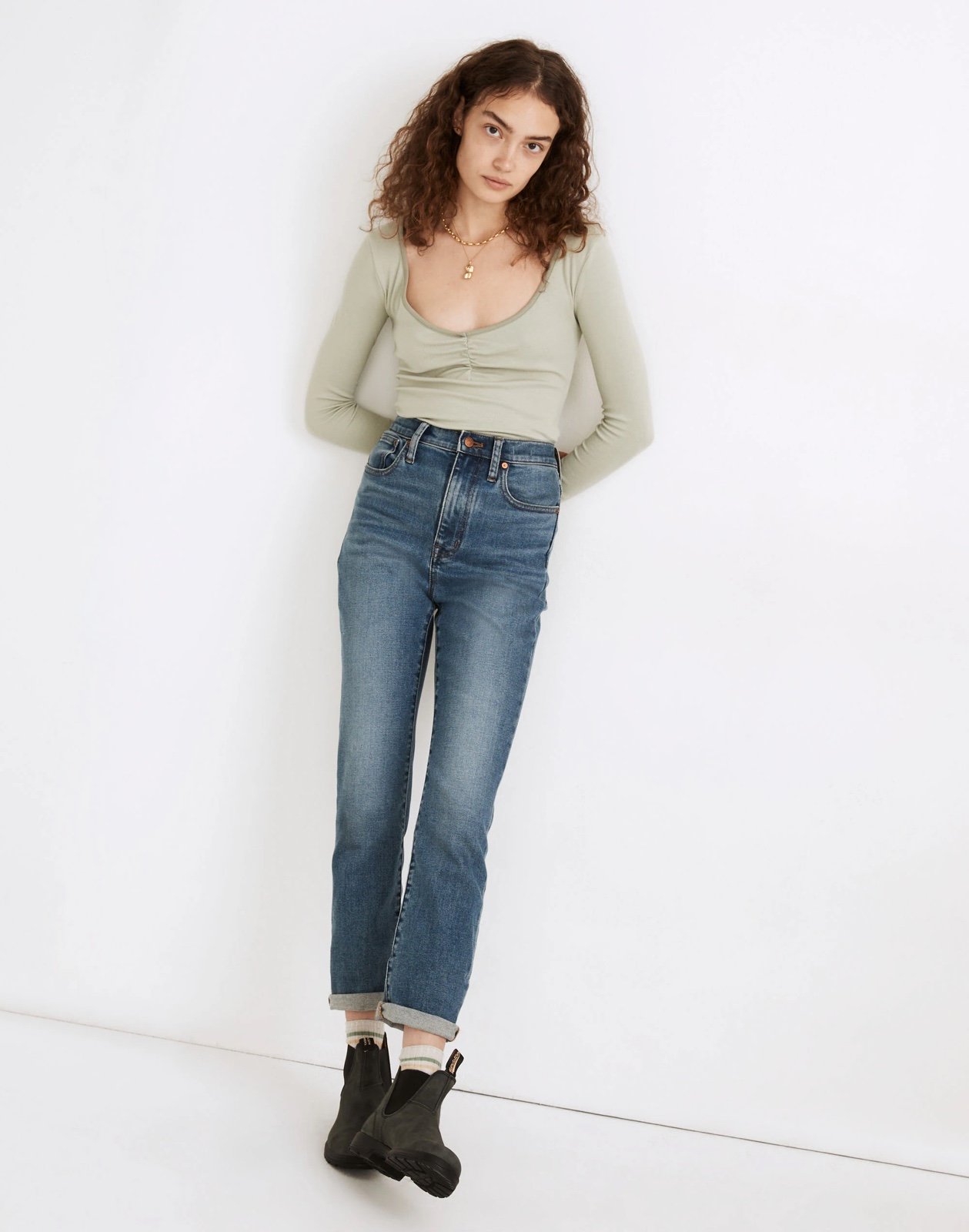 Madewell High Rise Boy Jean! NWT!