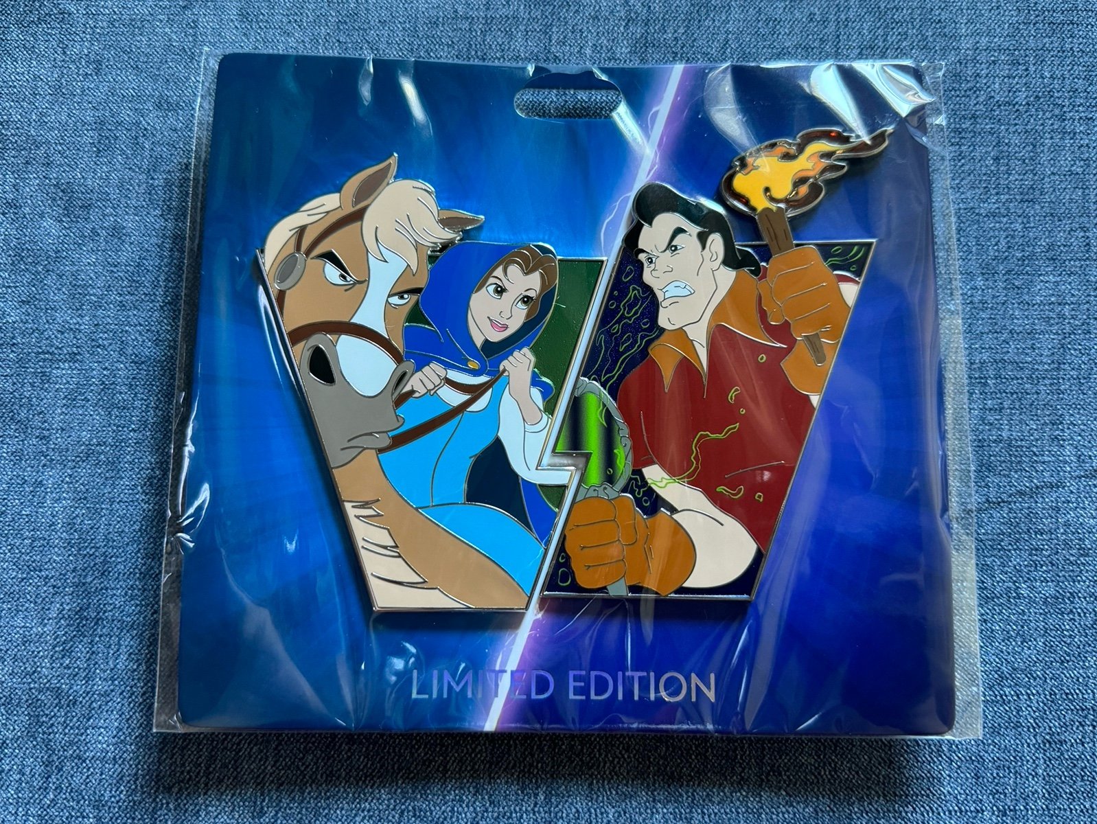 D23 Expo 2024 MOG Belle vs Gaston  Pin LE 300