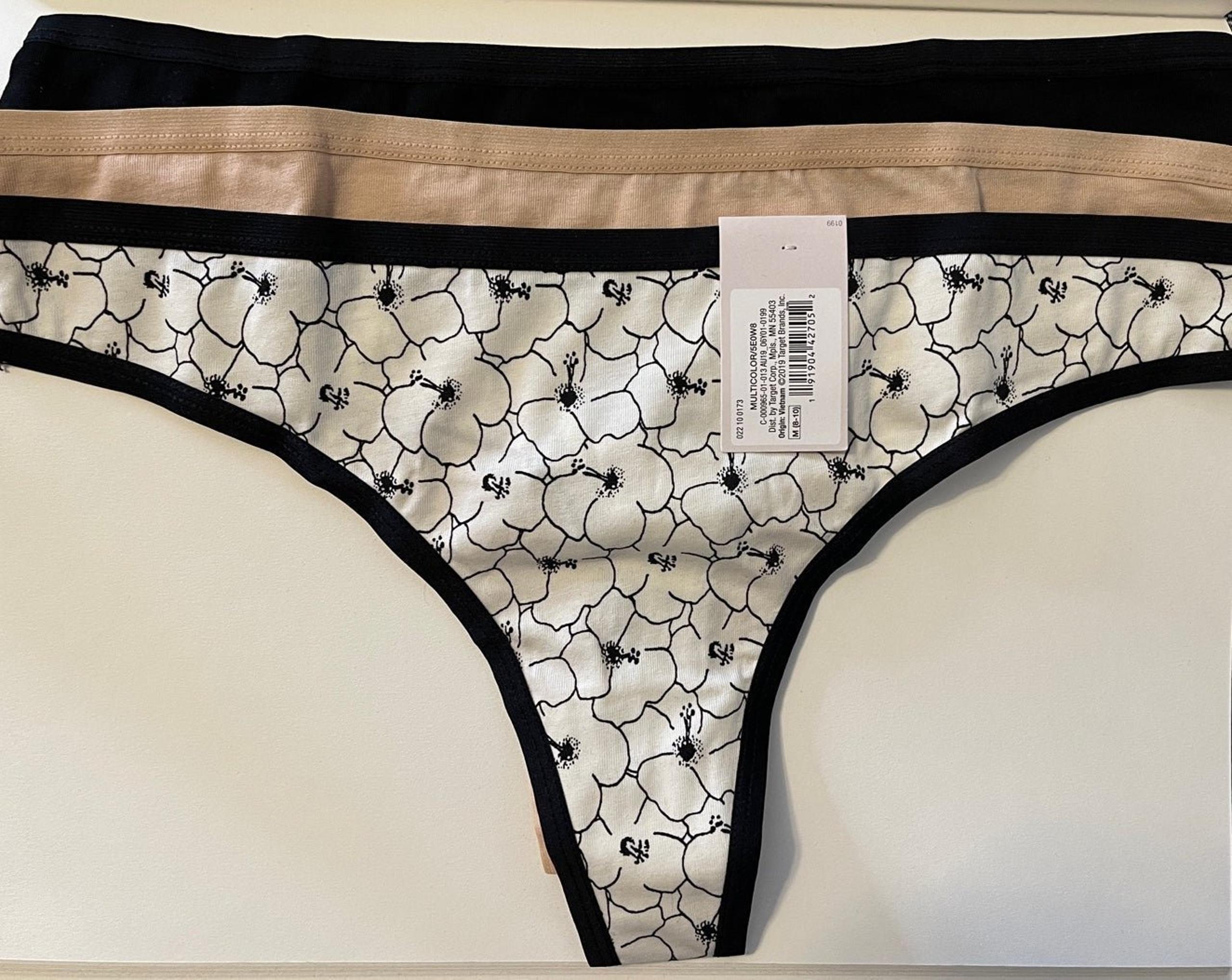 Women's Thongs, Comfort pack of 3, Auden, New Medium