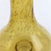 Yellow Air Bubbled Art Glass Lamp Shade Curvy Bottom Yellow Light Shade