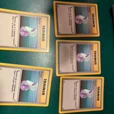 Pokémon trainer card