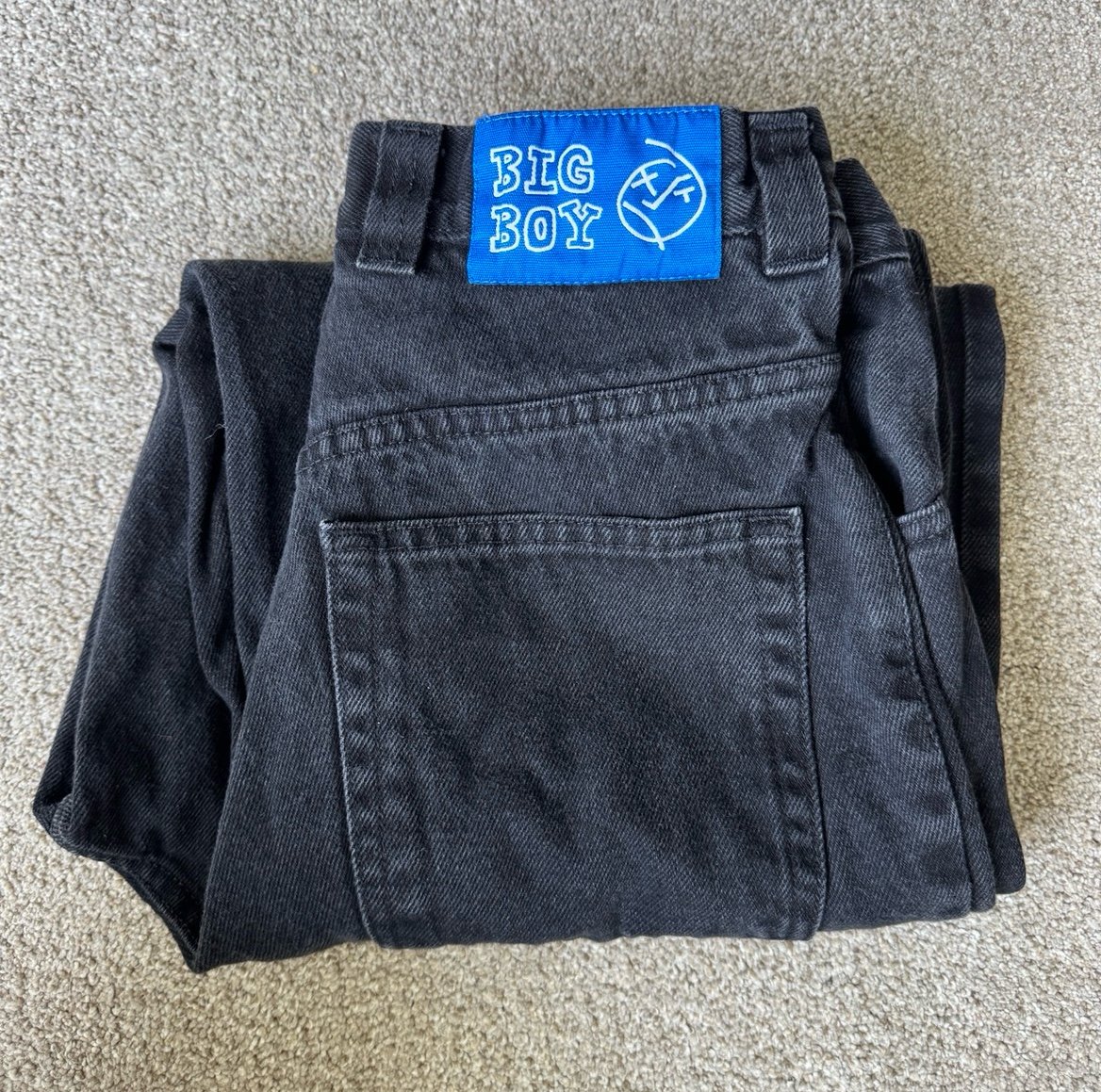 Polar Skate Co Big Boy Jeans Black Sz XS 28-30