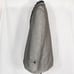 Enrico Coveri Men's Wool Coat Size L - Double-Breasted Gray Herringbone Quilted