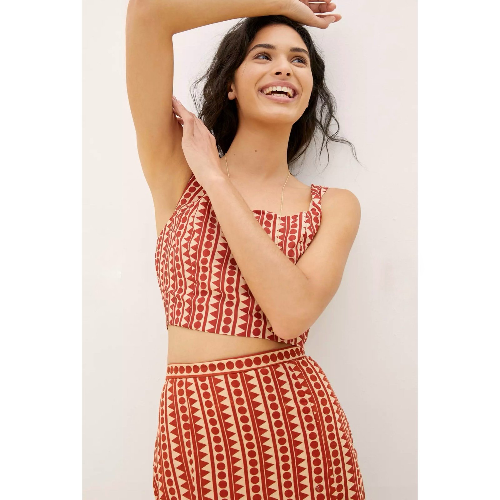NWT Eva Franco for Anthropologie Donnie Crop Top, sz 4