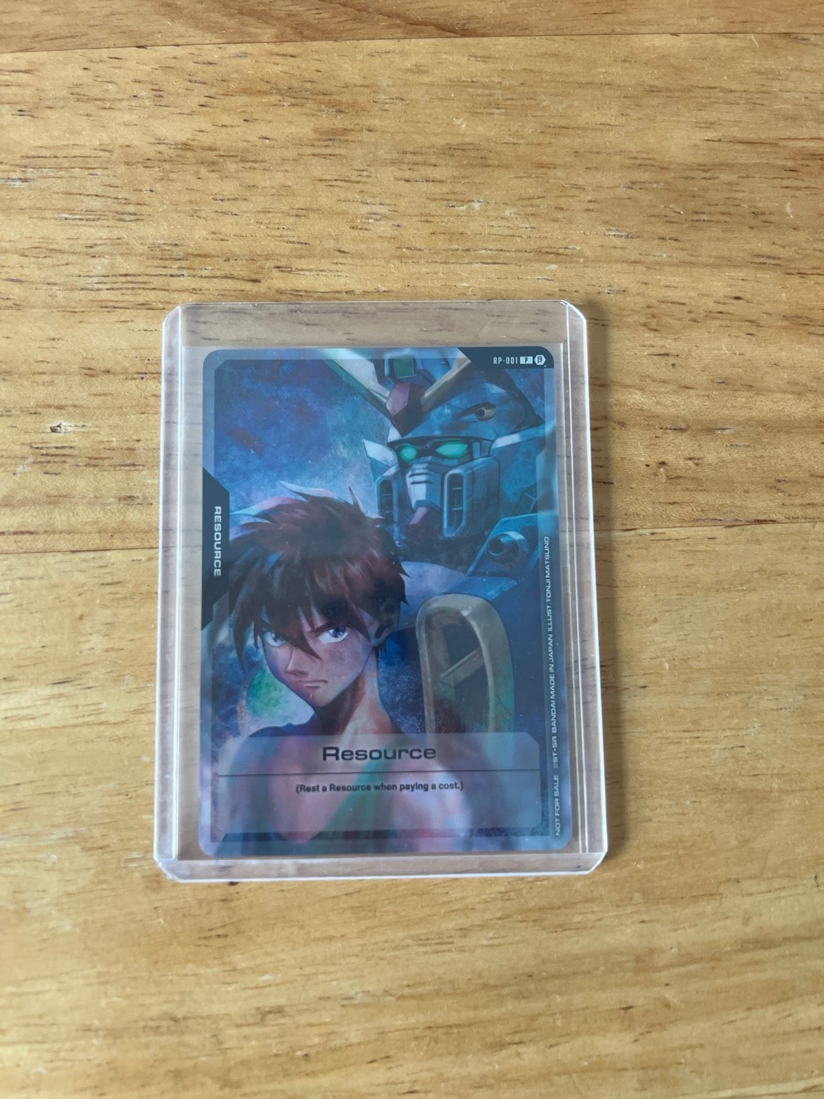 Gundam TCG Beta - English Promo Event - Resource - RP-001 Heero Yuy - Sealed