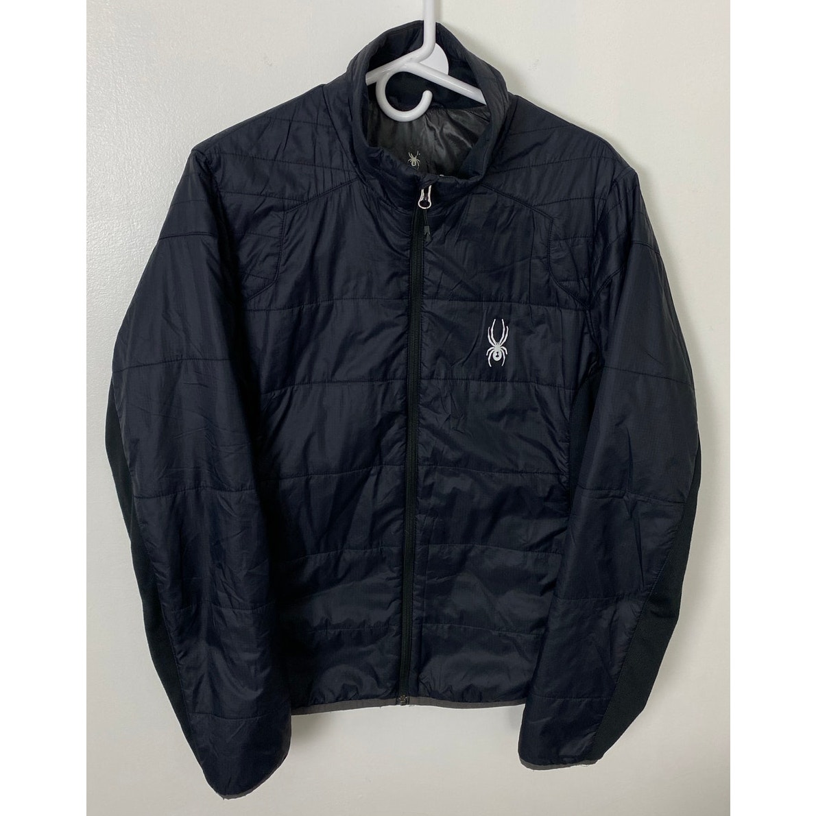 Men Spyder Glissade Full-Zip Insulator nano-puffer primaloft lightweight jacket