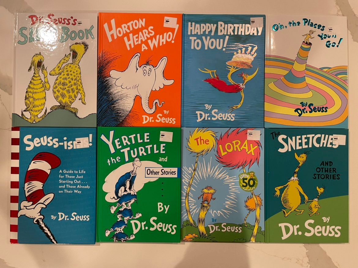 Dr Seuss Books 8 pack going fast