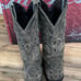 Lucchese M5730 Rustic Grey Leather Boots