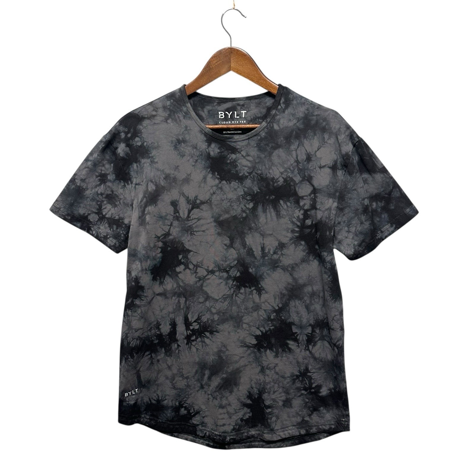 BYLT Cloud Tie Dye T-Shirt Men's Size M Bylt Blend Short Sleeve Gym Athletic Tee