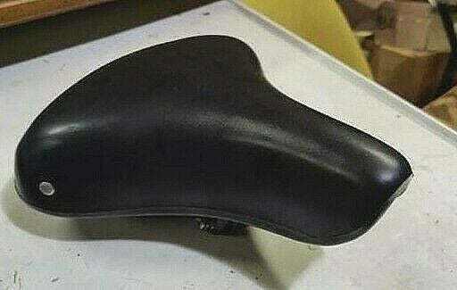 Vintage Black TROXEL Spring Coil Bicycle Seat Classic Retro Bike Saddle