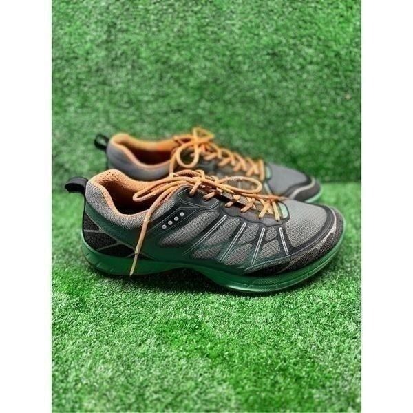 Ecco Biom Fjuel Womens US 10-EU 41 Orange/Green Terrain Hiking Performance Shoes