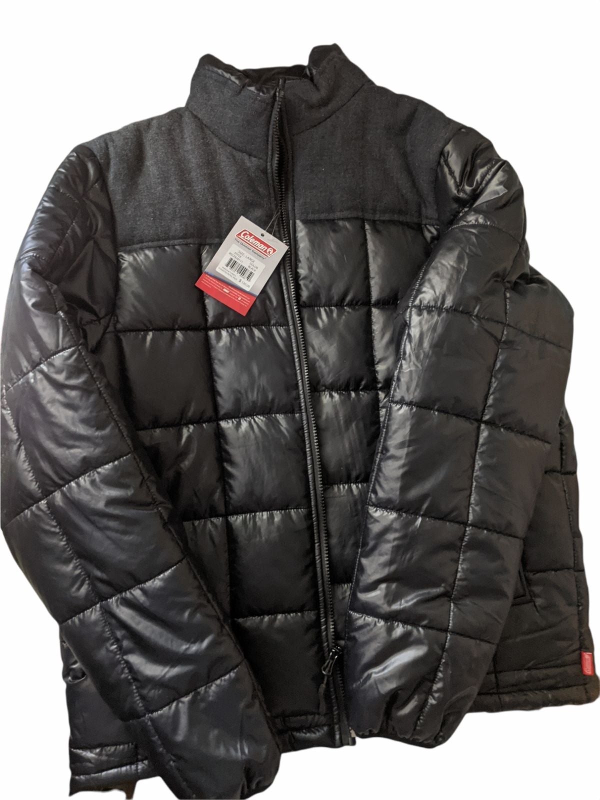 Men's (L) Quilted Puffer Coleman Jacket NWT