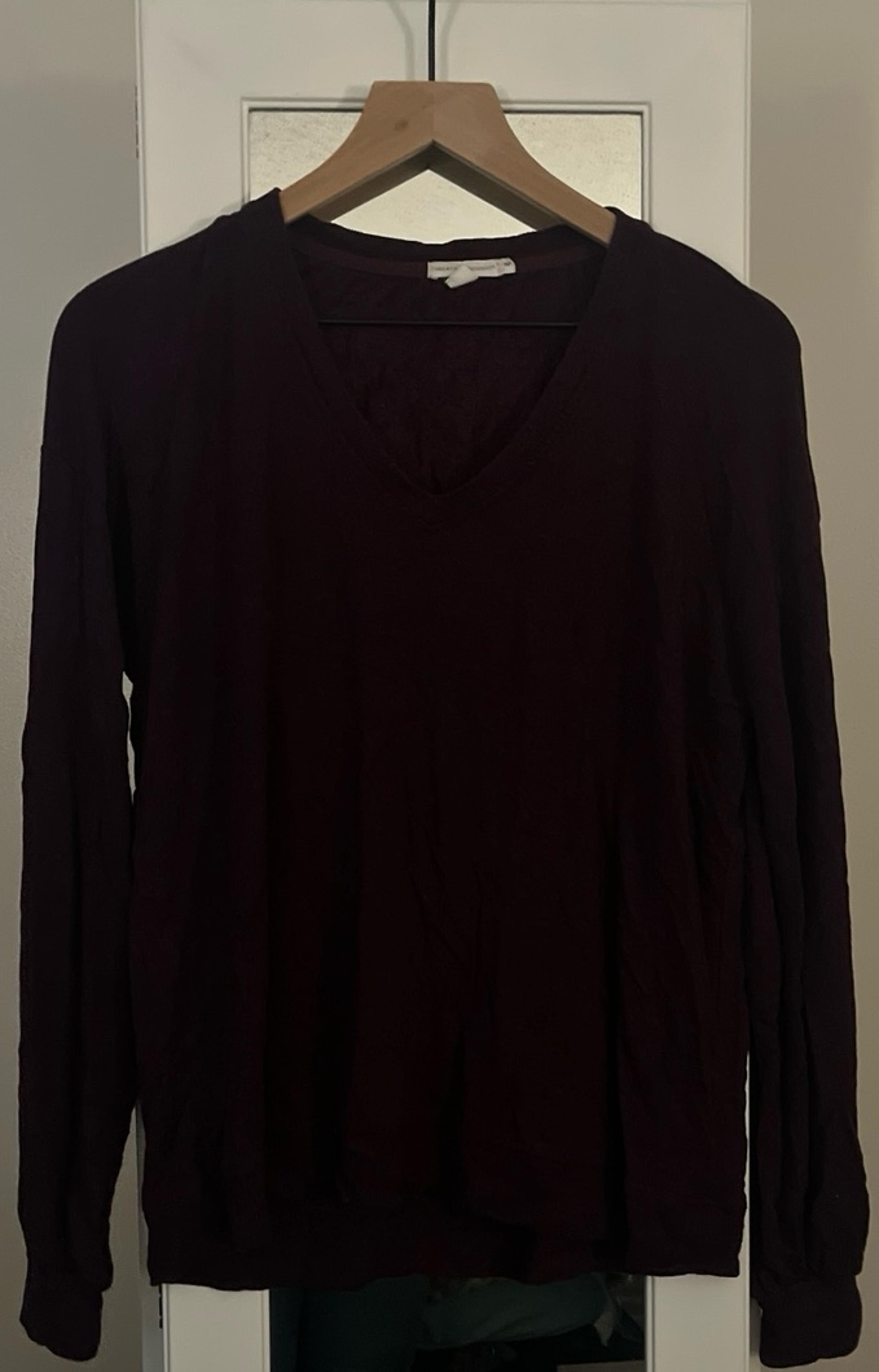 Threads 4 Thought burgundy sweater