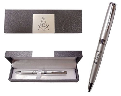 Masonic ballpoint pen and gift box set - BP-190s Masonic Pen