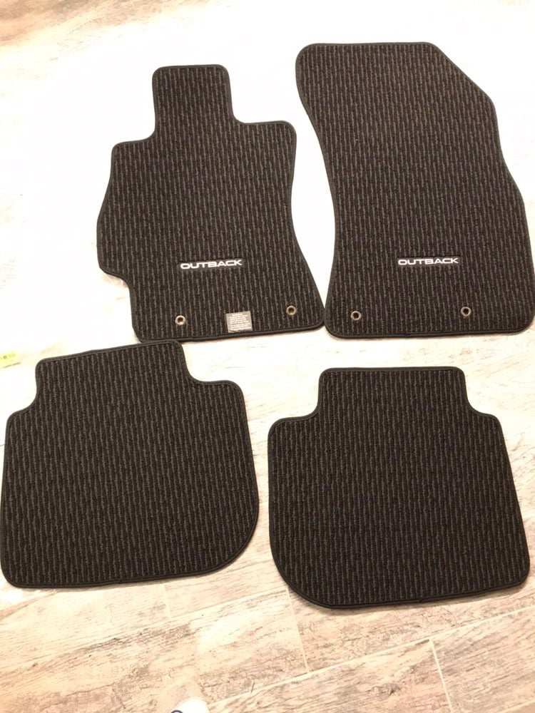New OEM 2019 Subaru Outback floor mats