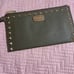 Michael Kors Stud Olive Green Wristlet