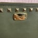 Michael Kors Stud Olive Green Wristlet