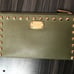 Michael Kors Stud Olive Green Wristlet