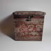 Antique Wood Storage Box Wooden Keepsake For Jewelry Trinket Floral Home Decor