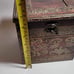 Antique Wood Storage Box Wooden Keepsake For Jewelry Trinket Floral Home Decor