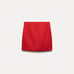 NWT ZARA 2 PIECES MATCH SUIT TAILORED DOUBLE BREASTED JACKET ZW + SKIRT RED