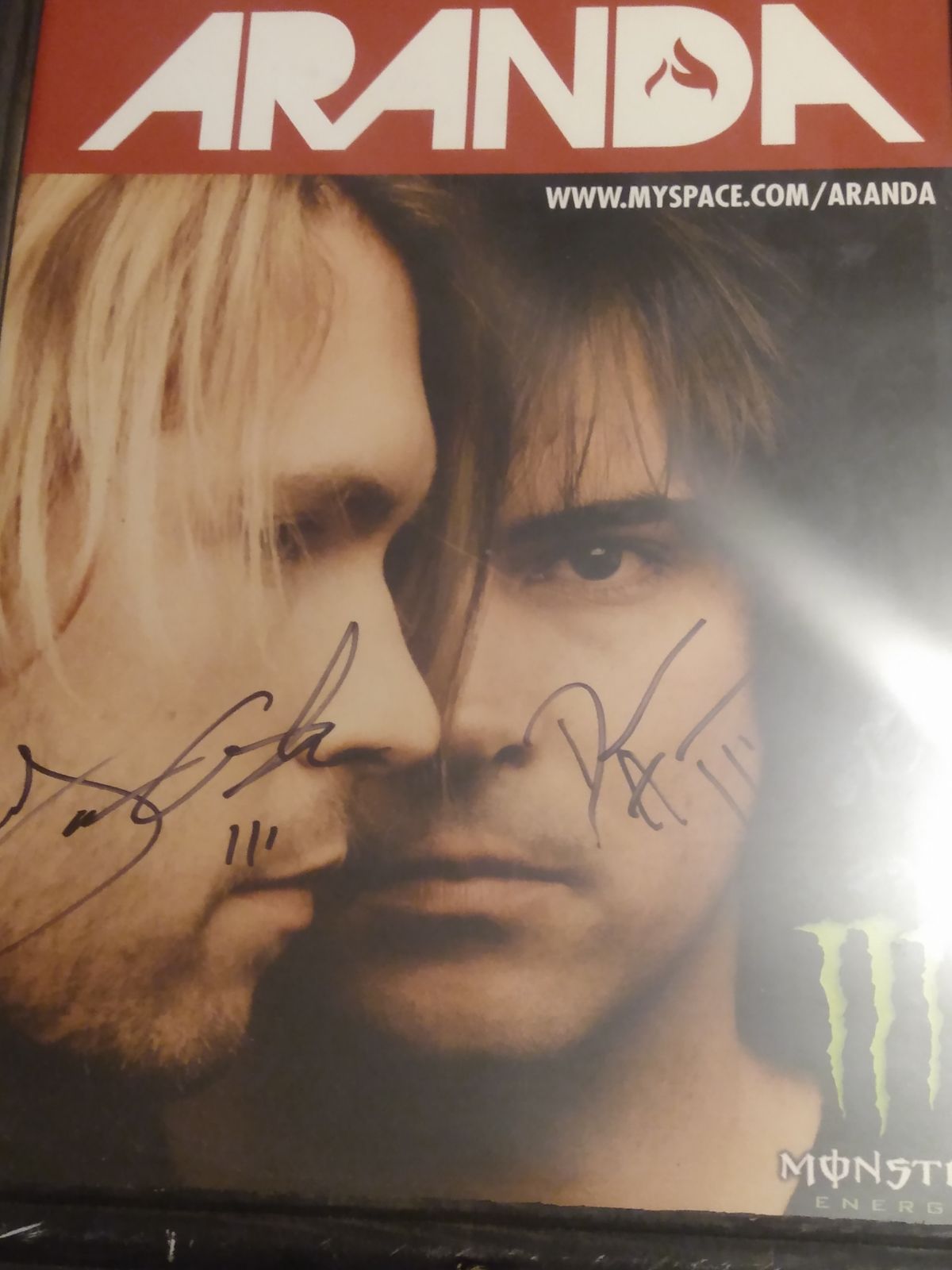 Aranda brothers poster framed and signat