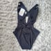 NWT! BECCA by Rebecca Virtue Color Code One Piece, Size Medium, Black