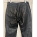 MetroStyle Women's Black Leather Pants Size 8