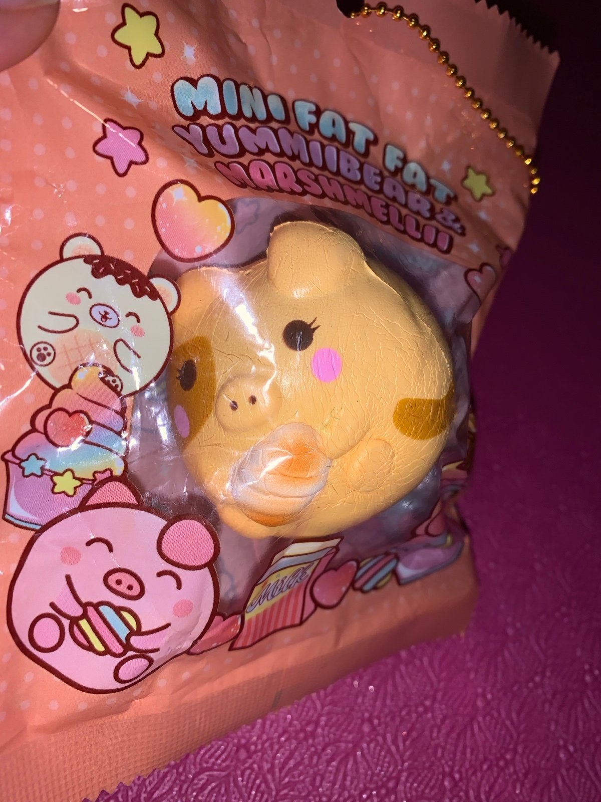 yummiibear marshmellii mini fat fat golden edition bnip