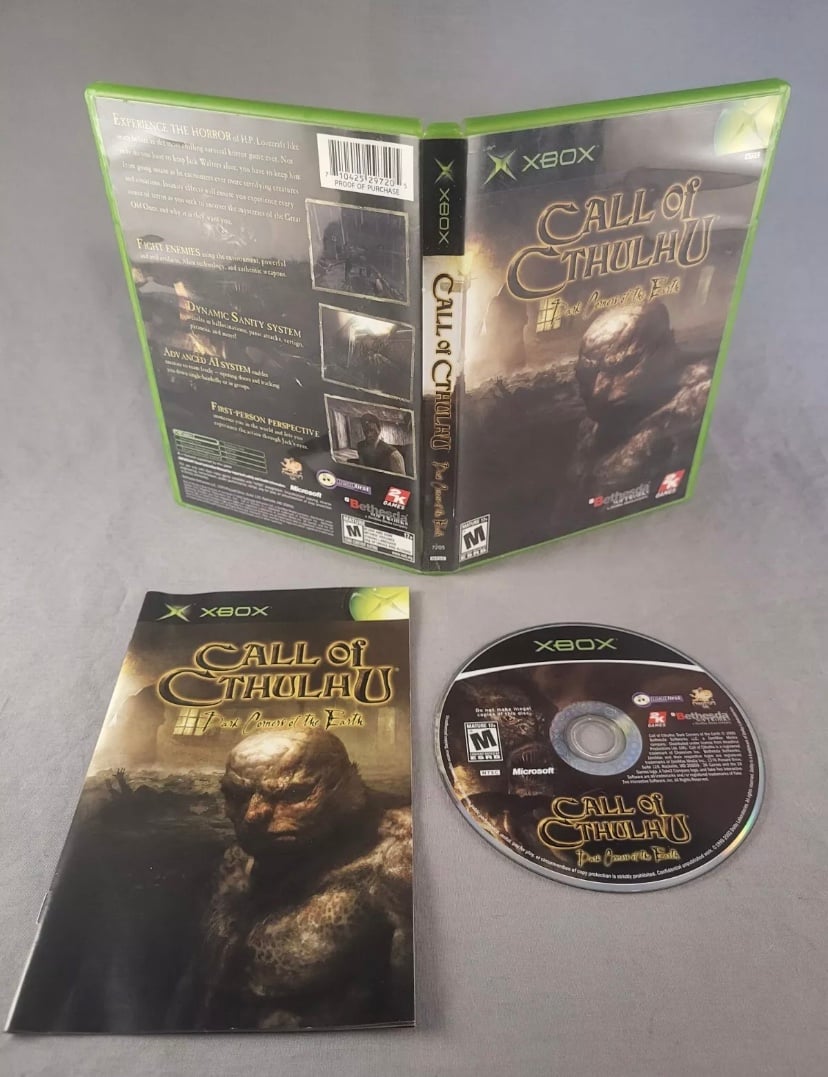 Call of Cthulhu: Dark Corners of the Earth, Xbox, Complete, Authentic!