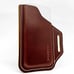 TobbinGear Left Handed Leather Belt Phone Pouch, Leather Cell Ph