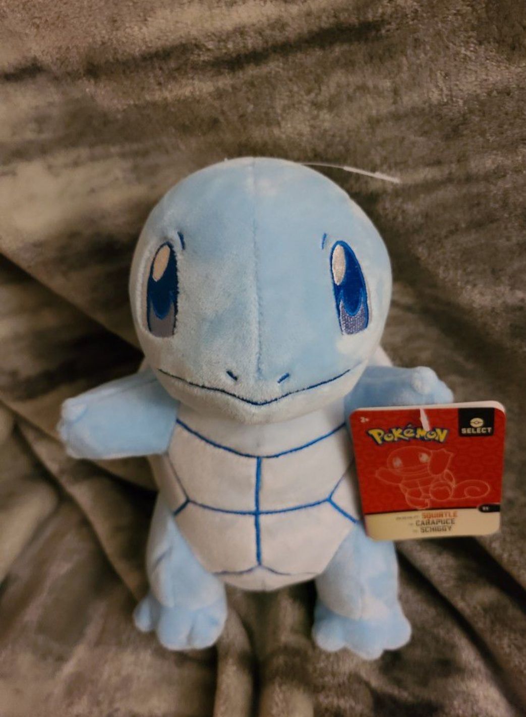 2020 Shiny squirtle Pokemon Select Plush