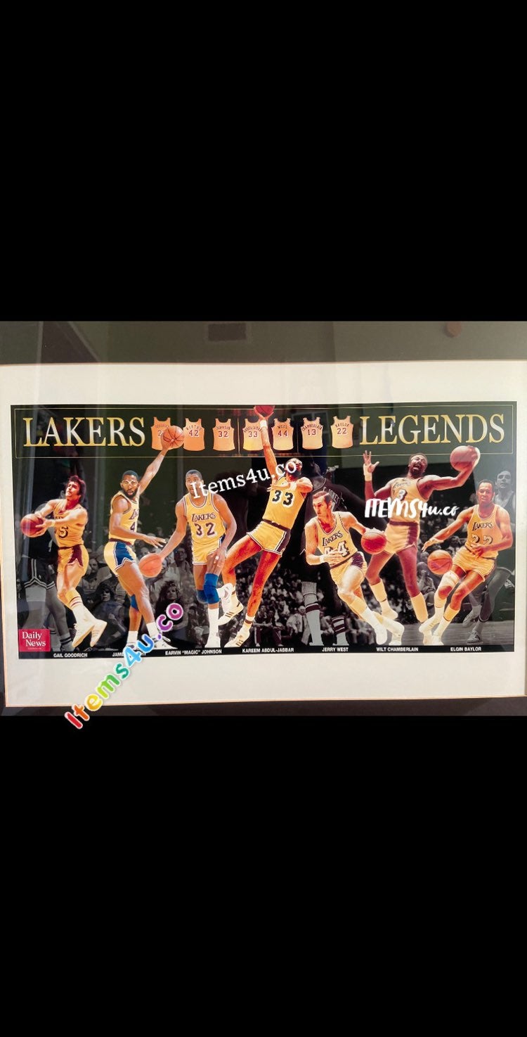 Laker legends frame