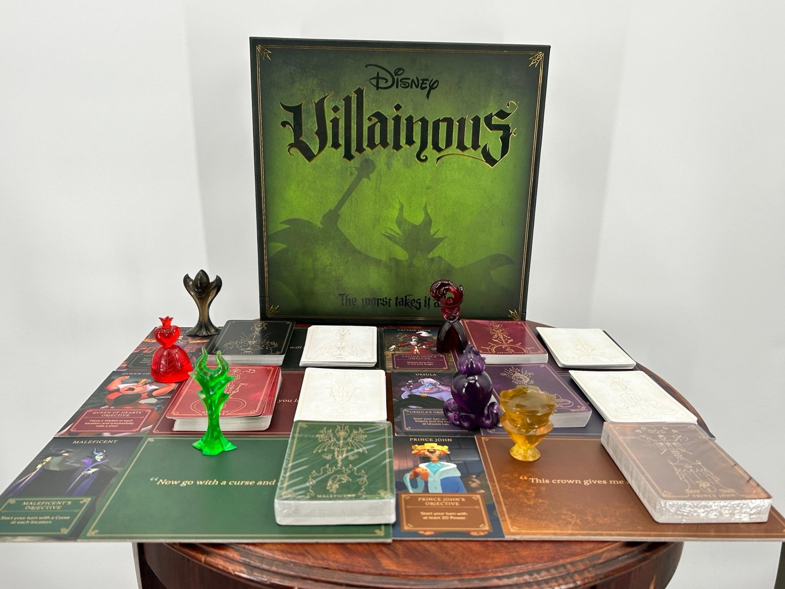 Villainous Disney Board Game- Partially Opened Package- Green Box- Ravensburger