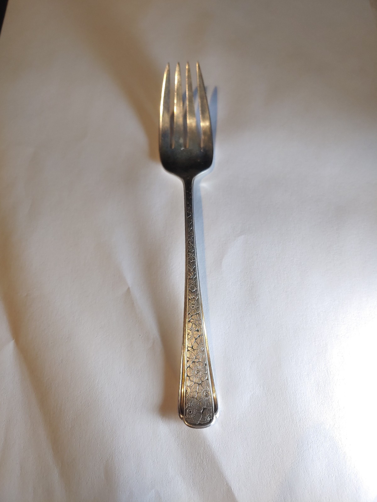 Old Brocade by Towle Sterling Silver Salad Fork 6 1/4 Flatware
