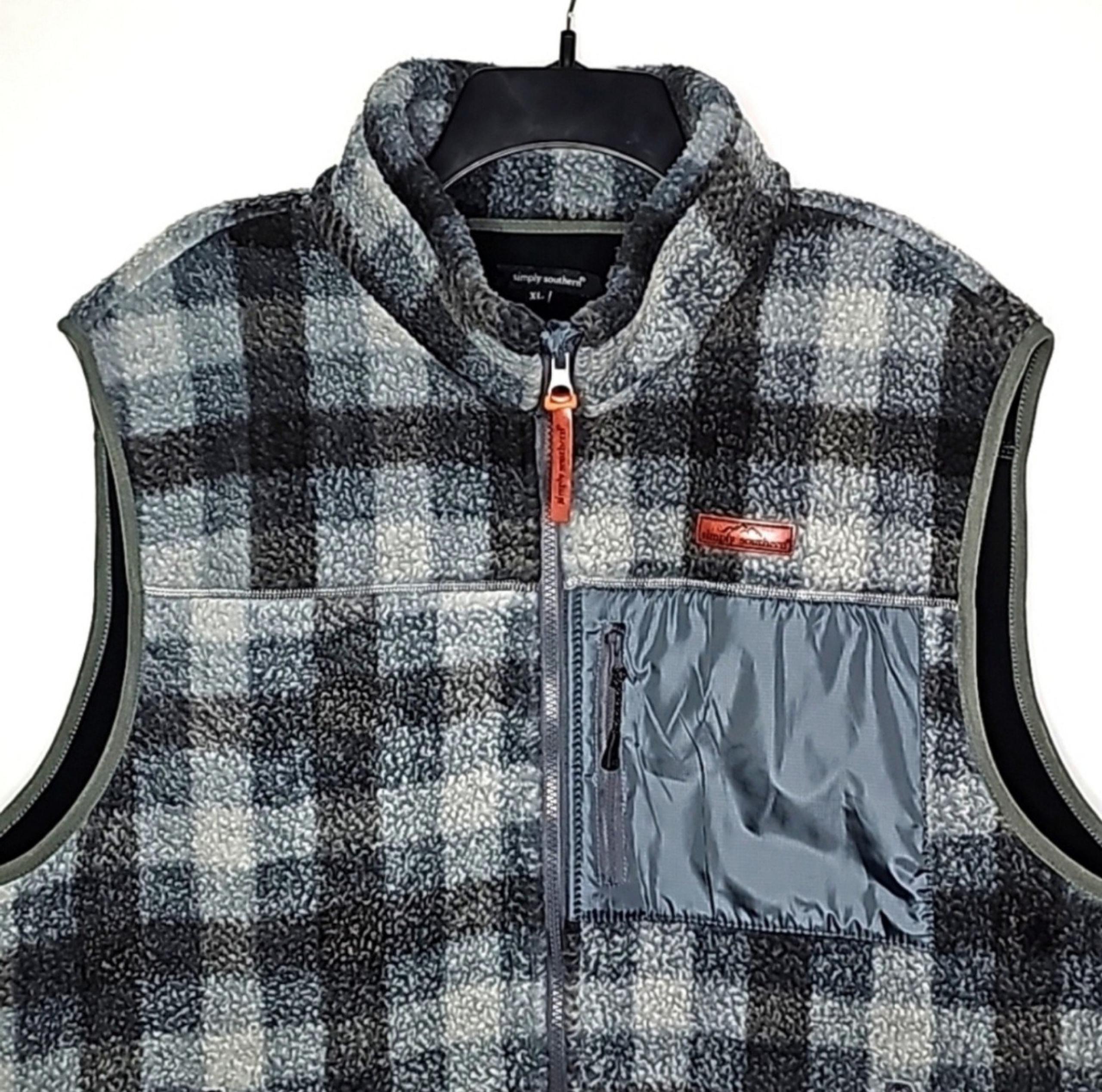 SIMPLY SOUTHERN ▪︎ MEN'S SHERPA VEST ▪︎ SIZE XL