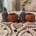 Vintage Ceramic Witch Pumpkin Candle Candy Planters Halloween Party Favors Coven
