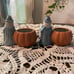 Vintage Ceramic Witch Pumpkin Candle Candy Planters Halloween Party Favors Coven