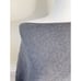 VICI Heather Gray Ribbed Round Neck Draped Pullover Sweater
