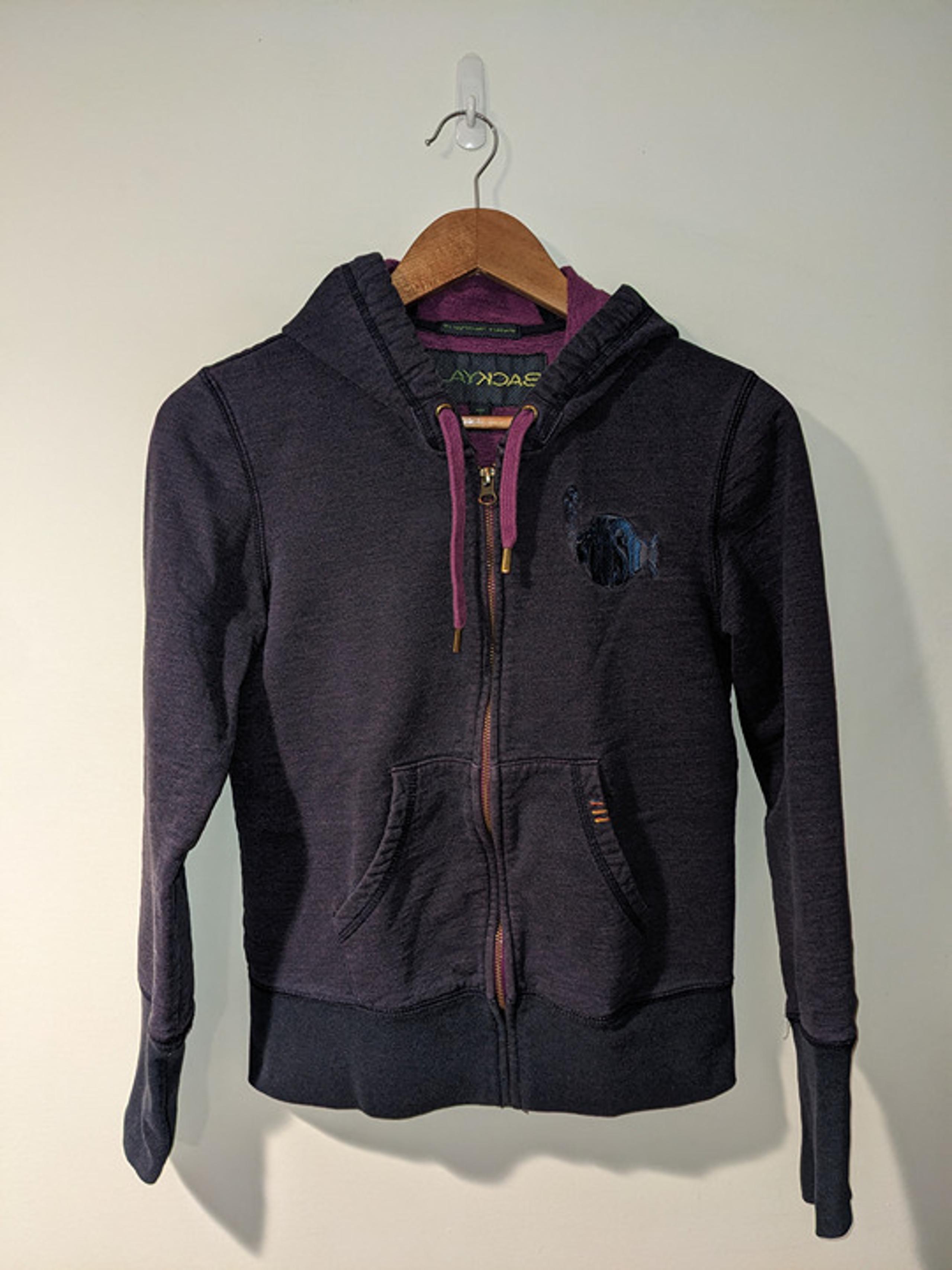 Vintage Y2K Phish Band Tour Womans Medium Purple Full Zip Hoodie