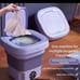 1pc Lavadora portátil mini - Capacidad alta de 8L, 3 modos de limpieza profunda,