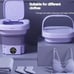 1pc Lavadora portátil mini - Capacidad alta de 8L, 3 modos de limpieza profunda,