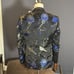 Men’s Black Floral Slim Fit Suit Jacket Blazer Formal Prom Wedding Size 36 NWT